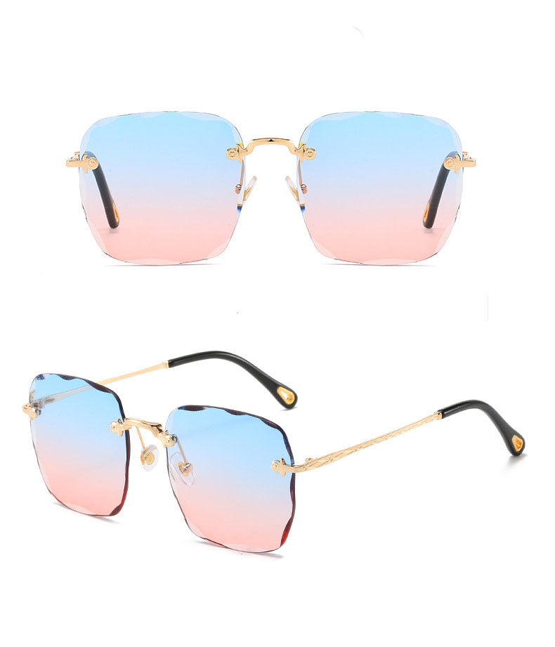 Blue Pink Sunglasses